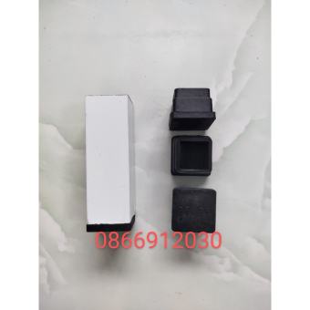 Bộ 10 chiếc vuông 25x25_bịt trong chân bàn ghế, nút chân chống xước, bịt trong chân ống sắt, nút nhựa