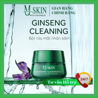 Bột rửa mặt nhân sâm MQSkin ( Chính Hãng ) MQSKIN giảm thâm mụn, tàn nhang, thay da tái tạo da cùng serum mqskin