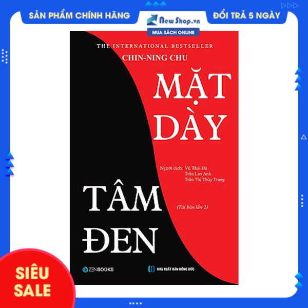 Sách - mặt dày tâm đen - newshop