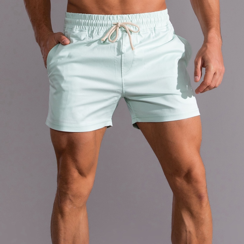 mens pink jersey shorts