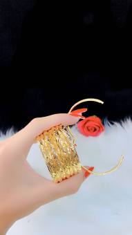 Vòng Ximen Bộ 7 Chiếc Có Khoá Bẻ Đôi (Bền Màu, Không đen) GiVi Shop - V1002510 - Thiết kế Phù Hợp Với Mọi Lứa Tuổi [ ximen vàng, ximen bạc, ximen đẹp, ximen mạ vàng, ximen vàng ý, bộ ximen vàng 18k, bo ximen vang 24k, bo ximen vang tay]