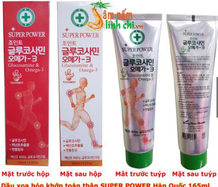 Dầu Lạnh Xoa Bóp Khớp Glucosamine Omega3