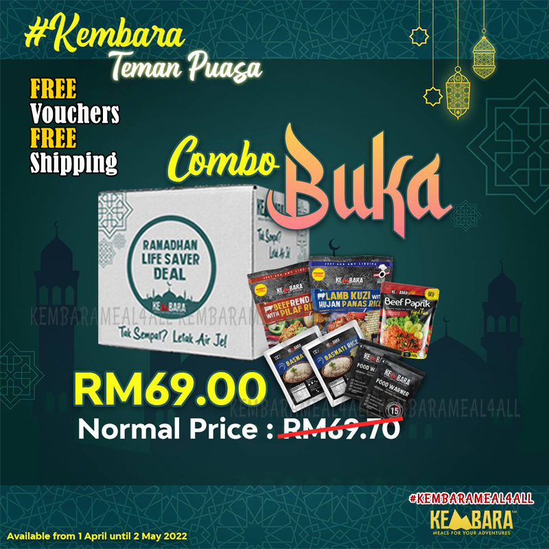 Kembara Meal (Combo Ramadhan) Mix Menu (READY-TO-EAT)