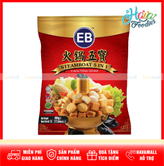 Combo 5 Loại Viên Thả Lẩu EB 500G – Steamboat 5 In 1