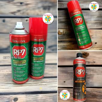 Xịt bôi trơn chuyên dụng Tẩy dầu mỡ tẩy block máy RP7