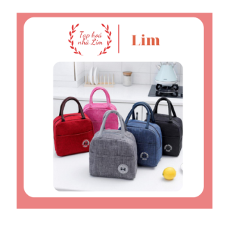 Túi đựng cơm giữ nhiệt có quai xách tiện lợi, túi mang cơm văn phòng