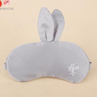Bịt Mắt Ngủ Miếng Che Mắt Ngủ Tai Thỏ Có Túi Gel Chữ P