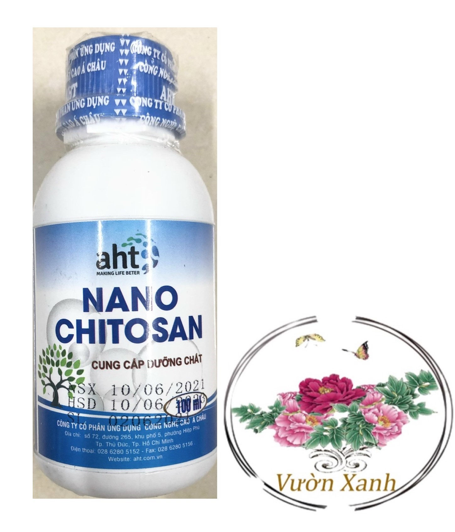 Phân bón lá nano chitosan aht - #349a# 100ml