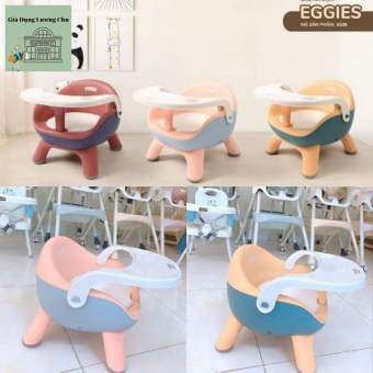 Ghế ăn dặm TOBÉ EGGIES cho bé mô phỏng hình quả trứng không góc nhọn ấn toàn cho bé