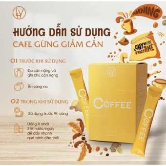 Cà phê gừng giảm cân ginger coffee