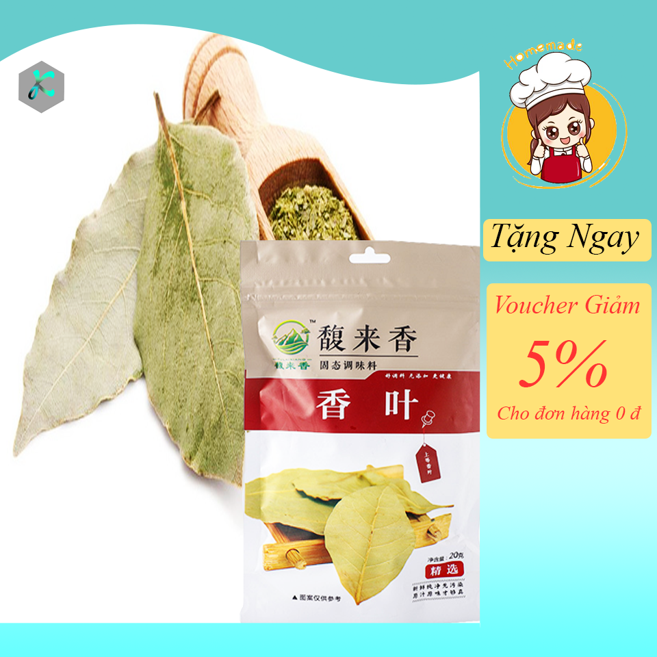 20g lá nguyệt quế / lá basil / lá thyme / lá rosemary / lá parsley