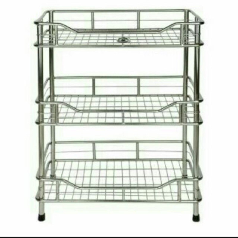 Kệ chén inox đứng 2, 3, 4 tầng