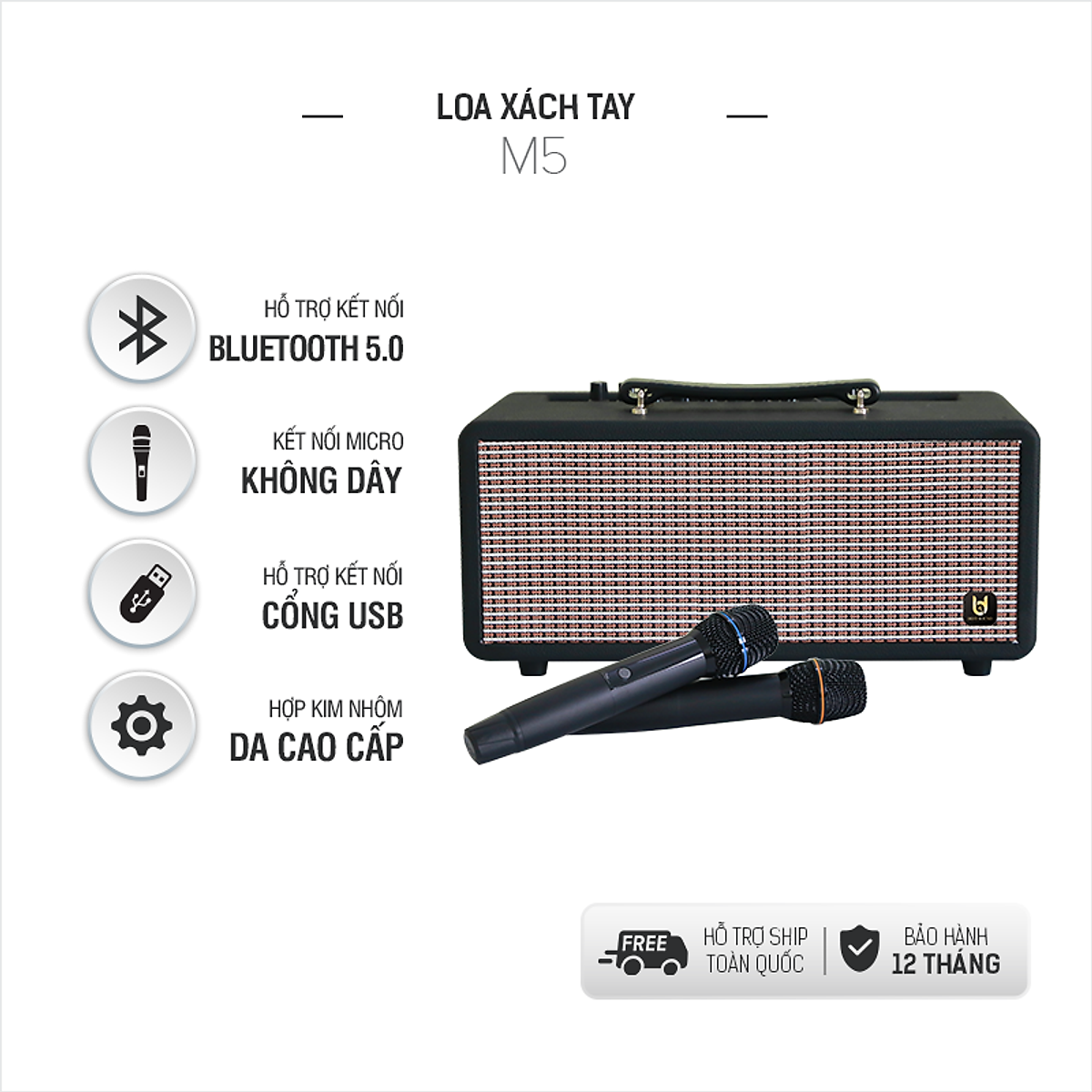 Nơi bán loa karaoke, loa karaoke gia đình mini, loa di động cao cấp chính hãng best sound m5 musicbox, điều chỉnh tiếng vang khi hát, độ vang cực chất, 4 loa chất âm cực hay, mic hút âm, chống, rít, công suất 120w/480, bh 12th