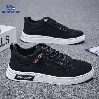 Giày Sneaker Thể Thao Nam Vải BKARR Dây Buộc Thông Mình Bền Đẹp