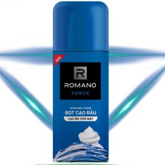Bọt cạo râu Romano force 175ml