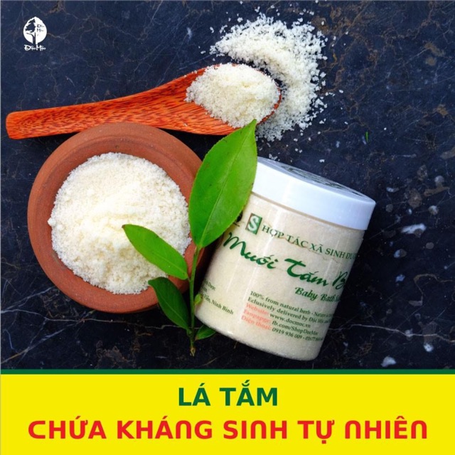 Muoi tam bé sinh dược độc mộc - muối tắm bé - độc mộc - chính hãn