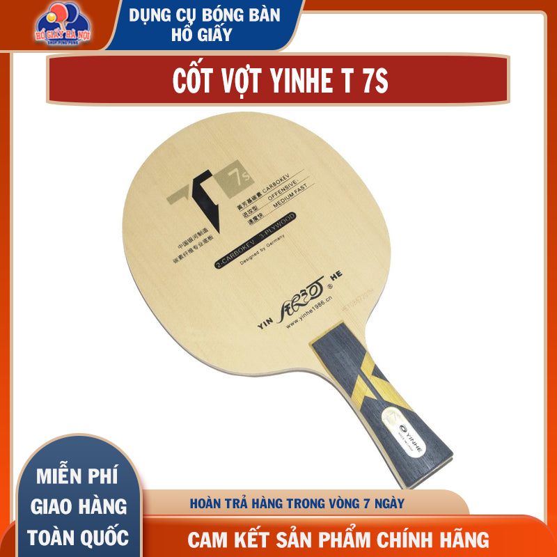 Cốt Vợt YINHE T-7S Bóng Bàn 3 Lớp Gỗ 2 Lớp ALC Độ Dày 6.0mm Sự lựa chọn tuyệt vời cho người mới chơi