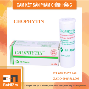 THANH NHIỆT GIẢI ĐỘC GAN CHOPHYTIN