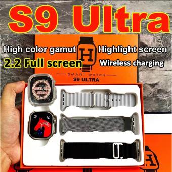 Loạt 9 siêu 1:1 49mm Đồng hồ thông minh S9 siêu Nam Nữ Đồng hồ thông minh Bluetooth cuộc gọi Vòng tay cho Samsung Huawei Xiaomi điện thoại Android IOS