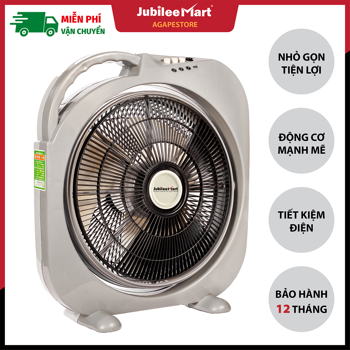 GIAO NHANH 24H -Quạt tản gió Haibi, quạt hộp mini, quạt hộp tản gió tiết kiệm điện - MÀU NGẪU NHIÊN- BẢO HÀNH 12 THÁNG