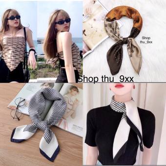 Khăn Lụa Vuông Cao Cấp Chất Liệu Lụa Chiffon 70x70cm - Khăn Tuban - Khăn Quấn Đầu