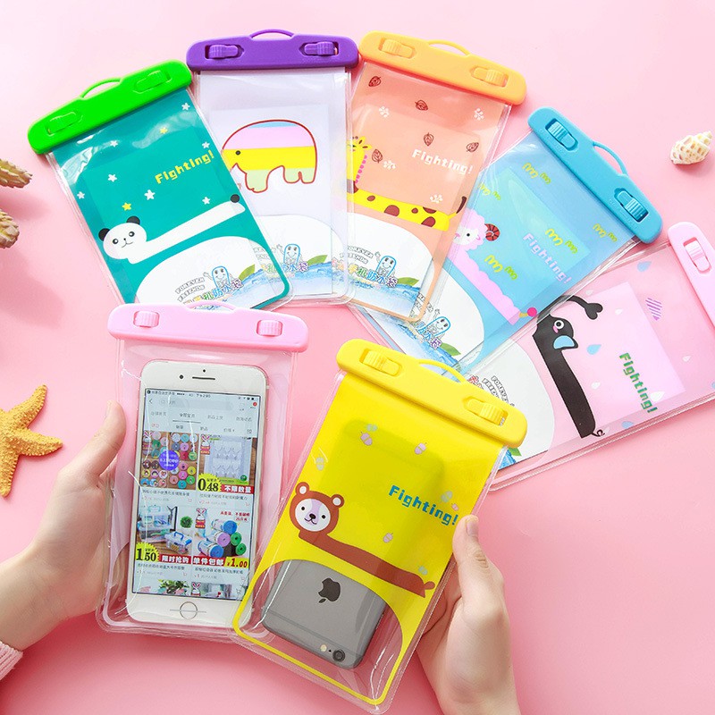 Túi chống nước/ ngăn ngừa vi khuẩn cho điện thoại APE- KIM THU STORE- bảo vệ điện thoại cho bạn trong mùa mưa
