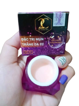 Kem mụn trắng da 2C