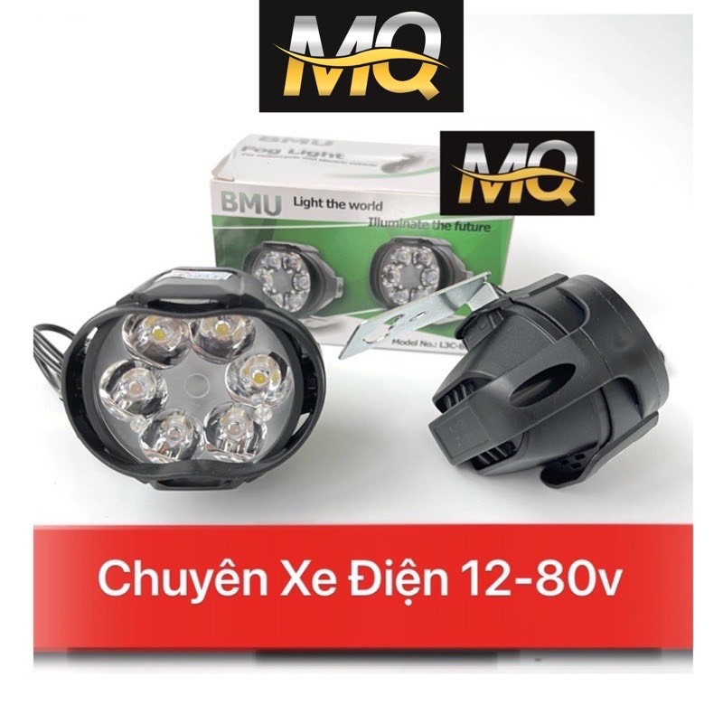 Đèn trợ sáng lắp xe đạp điện