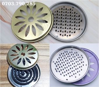 Khay đựng nhang muỗi có nắp đậy