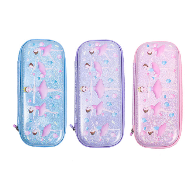 Hộp bút nhựa eva ballerinas stacom pb-104e