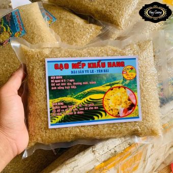 Gạo nếp Khẩu Hang thượng hạng, đặc sản Tú Lệ - Yên Bái (túi 1kg). Đặc sản Tây Bắc gao nếp Tú Lệ, gạo nếp nương Điện Biên