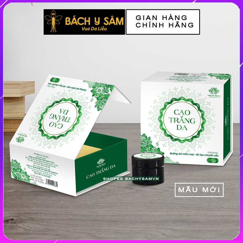Cao trắng bách y sâm - cao trắng da