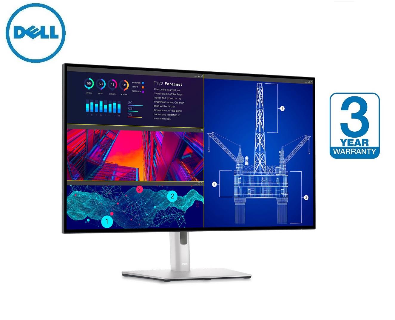 New Dell S2725QC 27inch 4K USB-C IPS Monitor- Ready Stock | Lazada