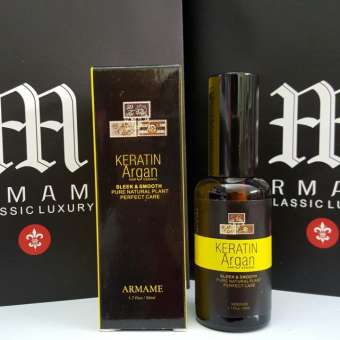 Tinh dầu dưỡng tóc giữ cho mái tóc mềm mượt, đàn hồi Keratin Argan Armame Italy 50ml