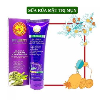 Sữa Rửa Mặt Pt Bert Thảo Mộc Trà Xanh Ngừa Mụn Thâm Se Lỗ Chân Lông