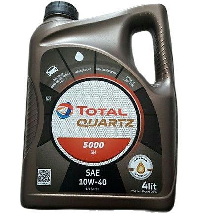 Nhớt xe ô tô total quartz 5000 10w40