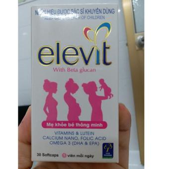 Viên uống bổ bà bầu ELEVIT - Bổ sung DHA , vitamin và khoáng chất , giảm ốm nghén cho mẹ bầu. - usa17