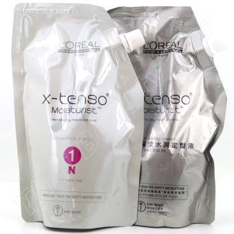 Cặp Thuốc Duỗi, Uốn Tóc Loreal X-Tenso Moisturist 400Ml X 2 - Cặp Thuốc Duỗi Uốn Tóc Loreal