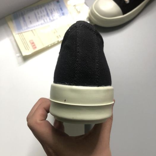 ♙❖✴ Giày Rick Owen Giày Thể Thao RO Đen Cổ Thấp Đế Khâu Thơm Hương Vani Full Size Nam Nữ 36-43 RO001