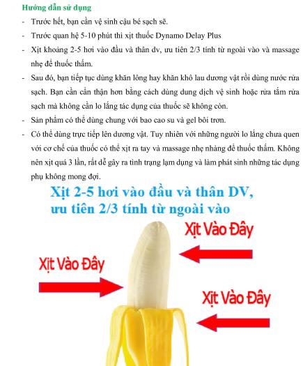 Chai xịt DYNAMO DELAY PLUS USA cao cấp tăng cường sinh lý nam mạnh mẽ (15 ml) - hàng chính hãng