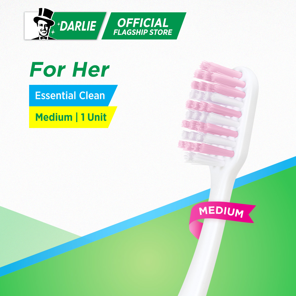 Darlie For Her Toothbrush (Medium) 1 Unit