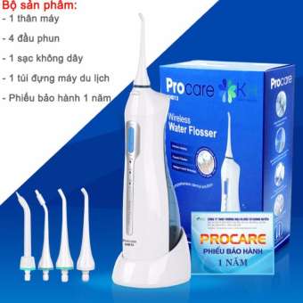 Máy tăm nước du lịch Procare KHD13 tặng nhiệt kế điện tử 246