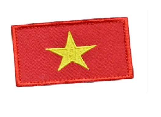 Cờ việt nam thêu