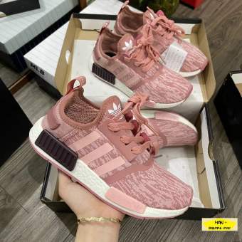 Giày thể thao sneaker NMD R1 hồng xinh xắn, bản cao cấp dành cho nữ