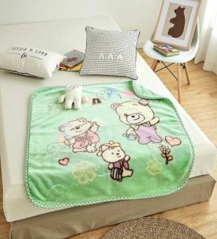 Chăn lông tuyết loại dày đắp mùa đông cho bé, chăn lông tuyết 2 lớp nhiều mẫu