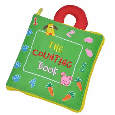 [SG] Baby Books Quiet Busy Book Soft toys Sensory Book Cloth Book Touch and Feel Fabric Activity for Babies and Toddlers (4)