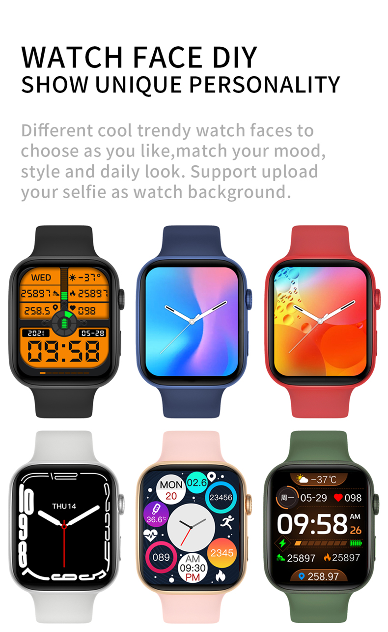 Generic 【Free Gift】！Original Smart Watch I7 Pro Max For Men Itness