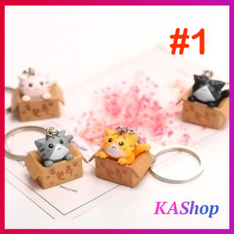 Móc khóa treo balo Mèo Mun XINH XẮN - Móc khóa cute nữ - KAShop