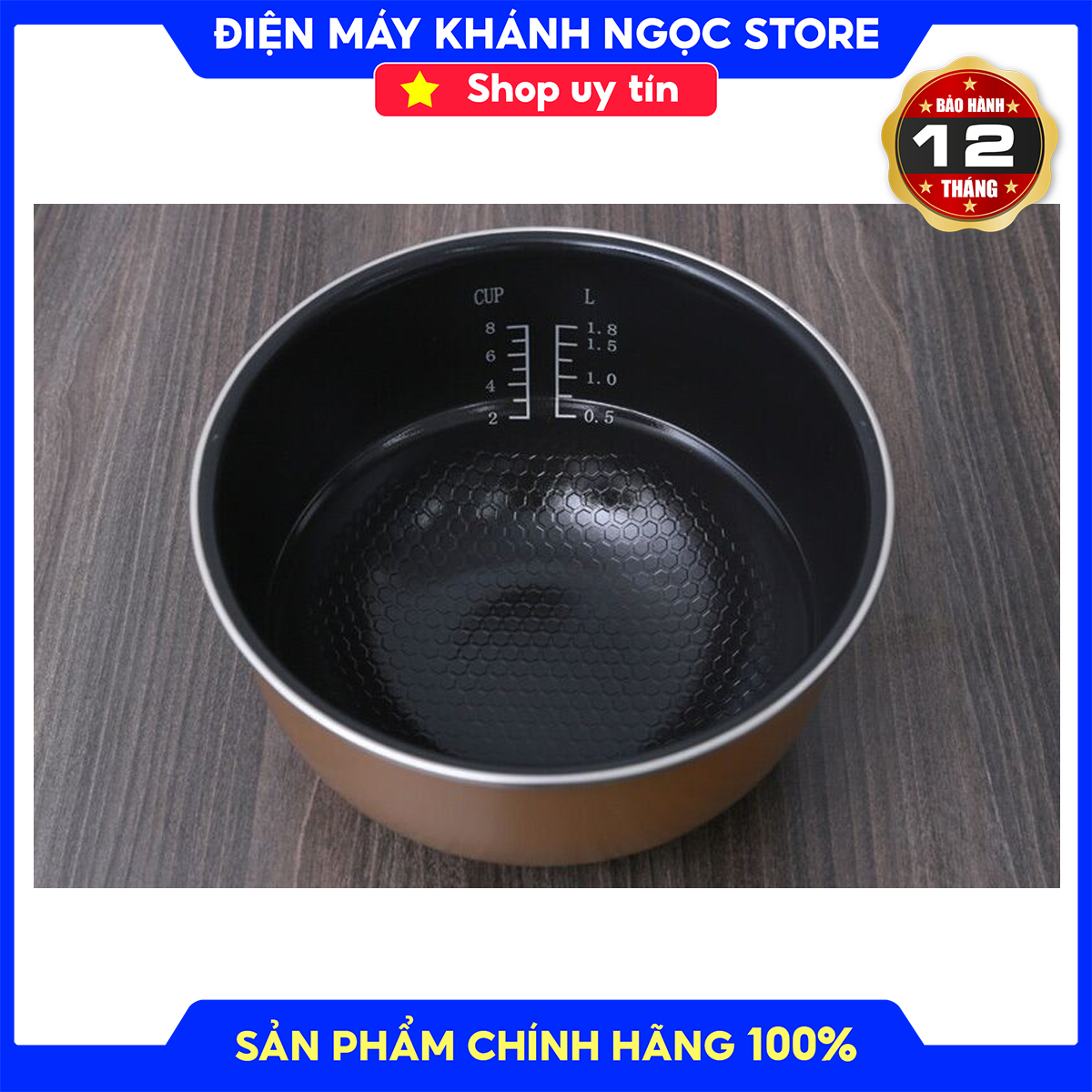 Lòng nồi cơm điện Cao tần Kangaroo 599N Có bán linh kiện các bộ phận khác của nồi chát riêng shop tư vấn
