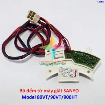 Bộ đếm từ, Hall đếm vòng quay máy giặt SANYO Model 80VT/90VT/900HT